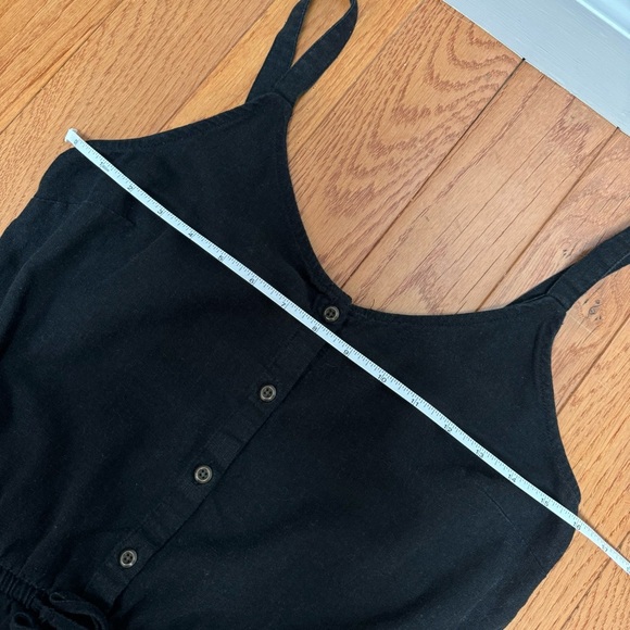 Old Navy Linen Romper Black Size Small - Picture 5 of 8